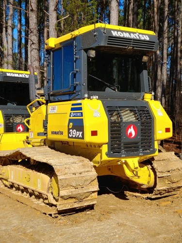 2014 Komatsu D39PX-23 Crawler Dozer Diesel Cab AC Heat Loader Bulldozer Tractor