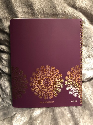 Cambridge 2019 Weekly & Monthly Planner / Appointment Book, 8-1/2