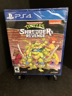 TMNT Teenage Mutant Ninja Turtles Shredder's Revenge PS4 Playstation 4 Brand New