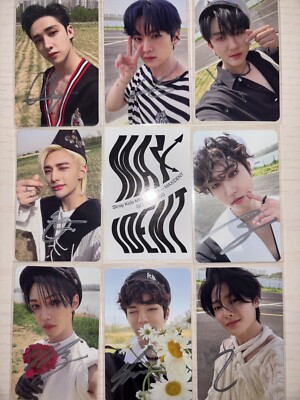 Stray Kids Maxident Autographed Signed Photo card All member Select SKZ PC