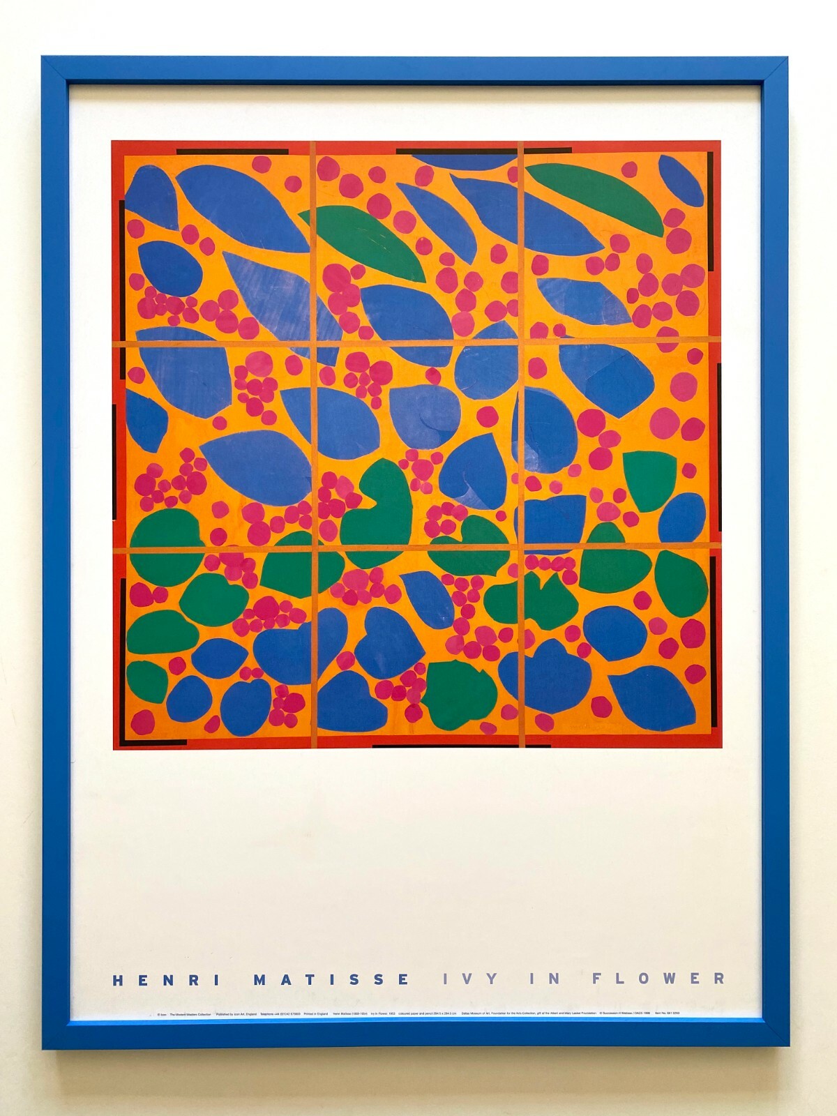 アート・デザイン・音楽 MATISSE PHOTOGRAPHIES / Henri Matisse Matisse VIII – Icarus Small Print - de Young & Legion of