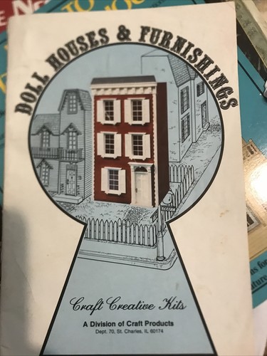 Vintage Craft Creative Kits Doll Houses and Furnishings