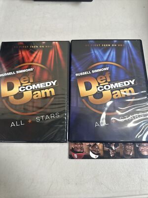 DEF COMEDY JAM ALL STARS VOLUME 1 & 2 On DVD Brand New Sealed ! Rare!
