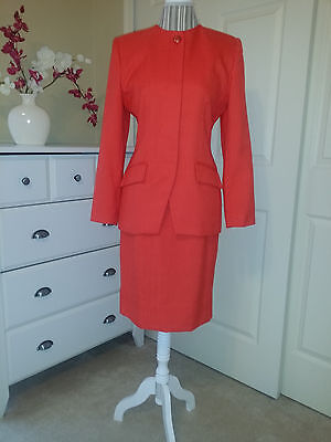 Worthington 2 pc. Skirt & Blazer/Jacket Ladies Classic Suit Carrot-Red Sz 6
