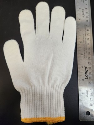 300 PAIR 25 DOZEN WHITE STRING KNIT GLOVES COTTON WOLEN WORK SAFETY GLOVES