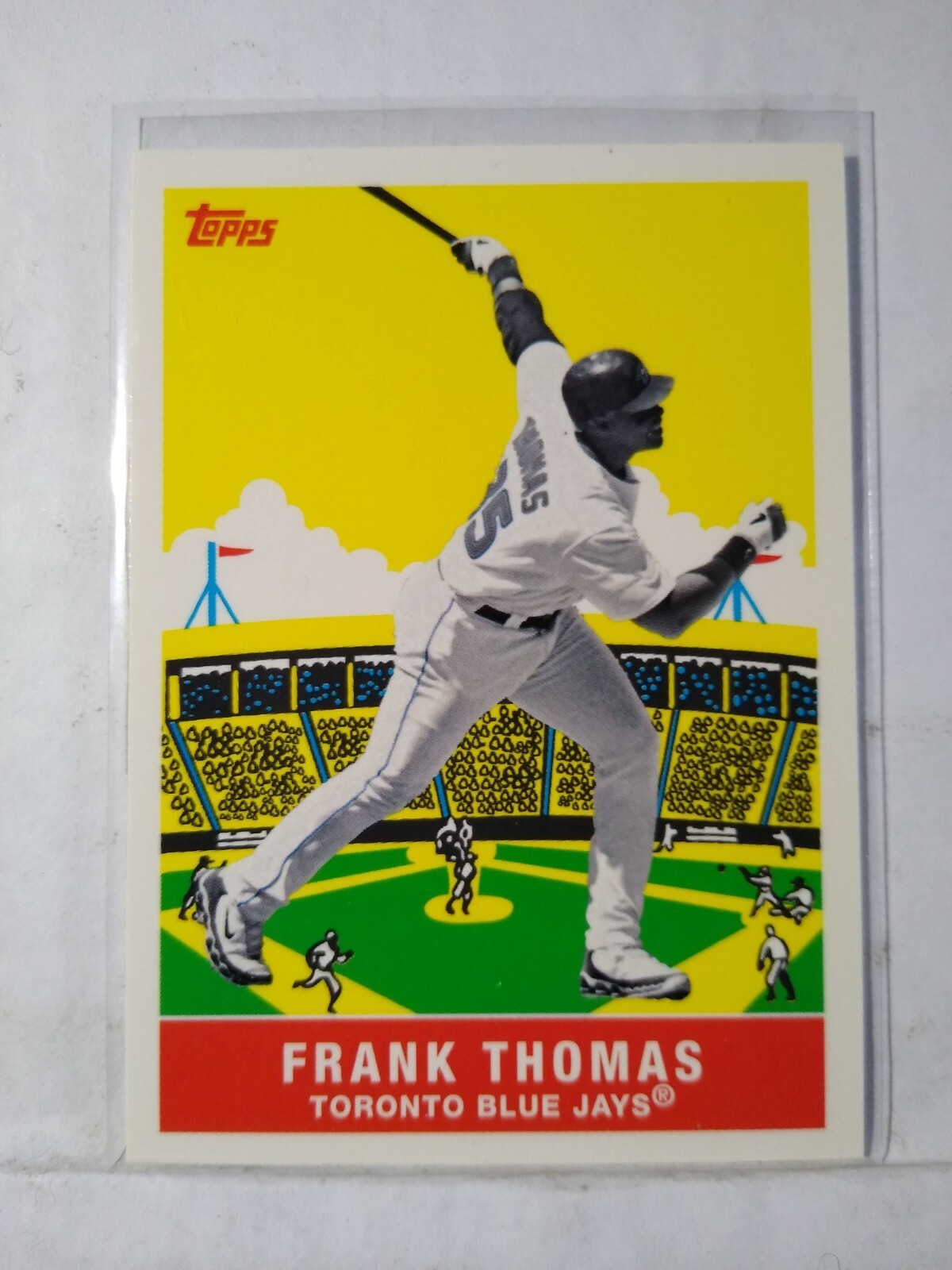2007 TOPPS INSERT BLUE JAYS FRANK THOMAS # FF20 MINT F2731