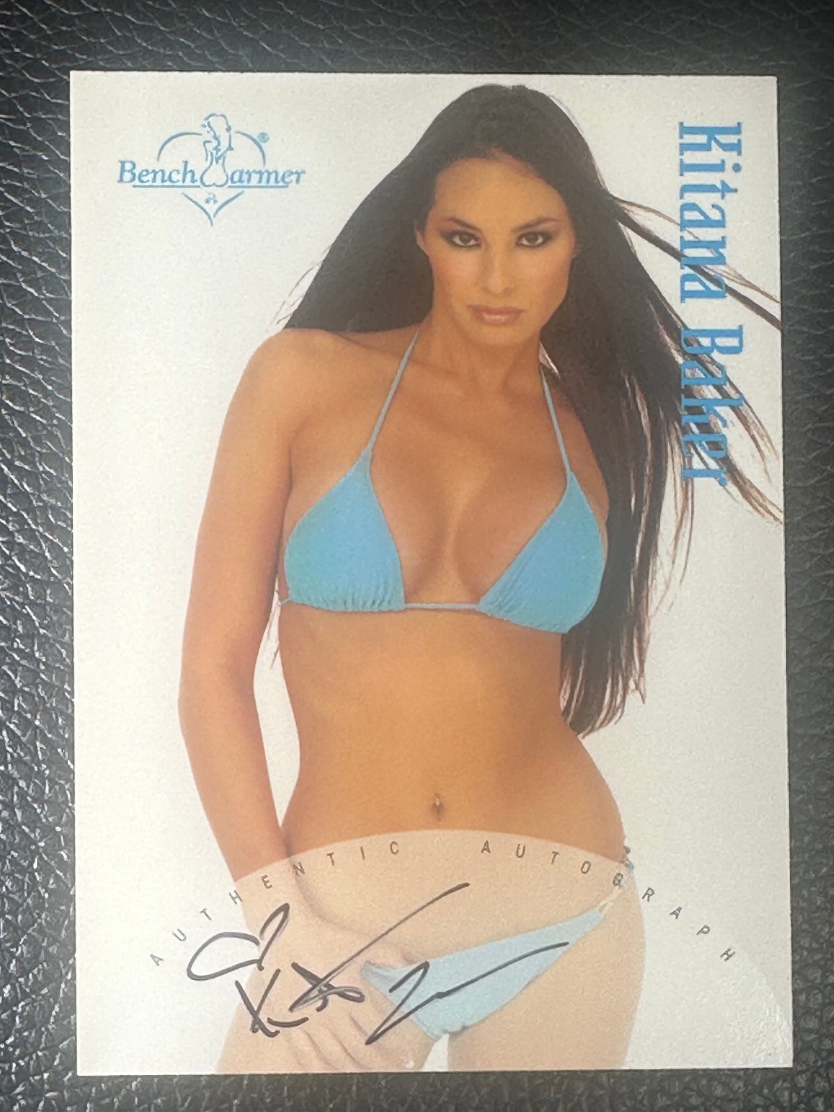 2003 Bench Warmer Kitana Baker Auto Autograph