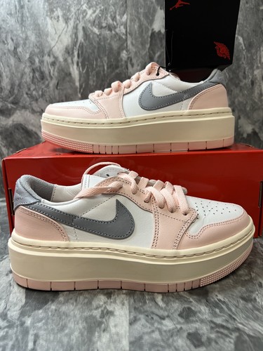 Air Jordan 1 Elevate Low Women's Sz 5 Atmosphere/LT Steel
