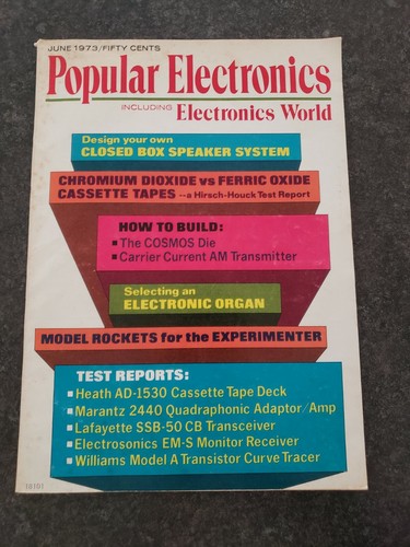 Popular Electronics Magazine Jun 1973 Design Your Own Closed