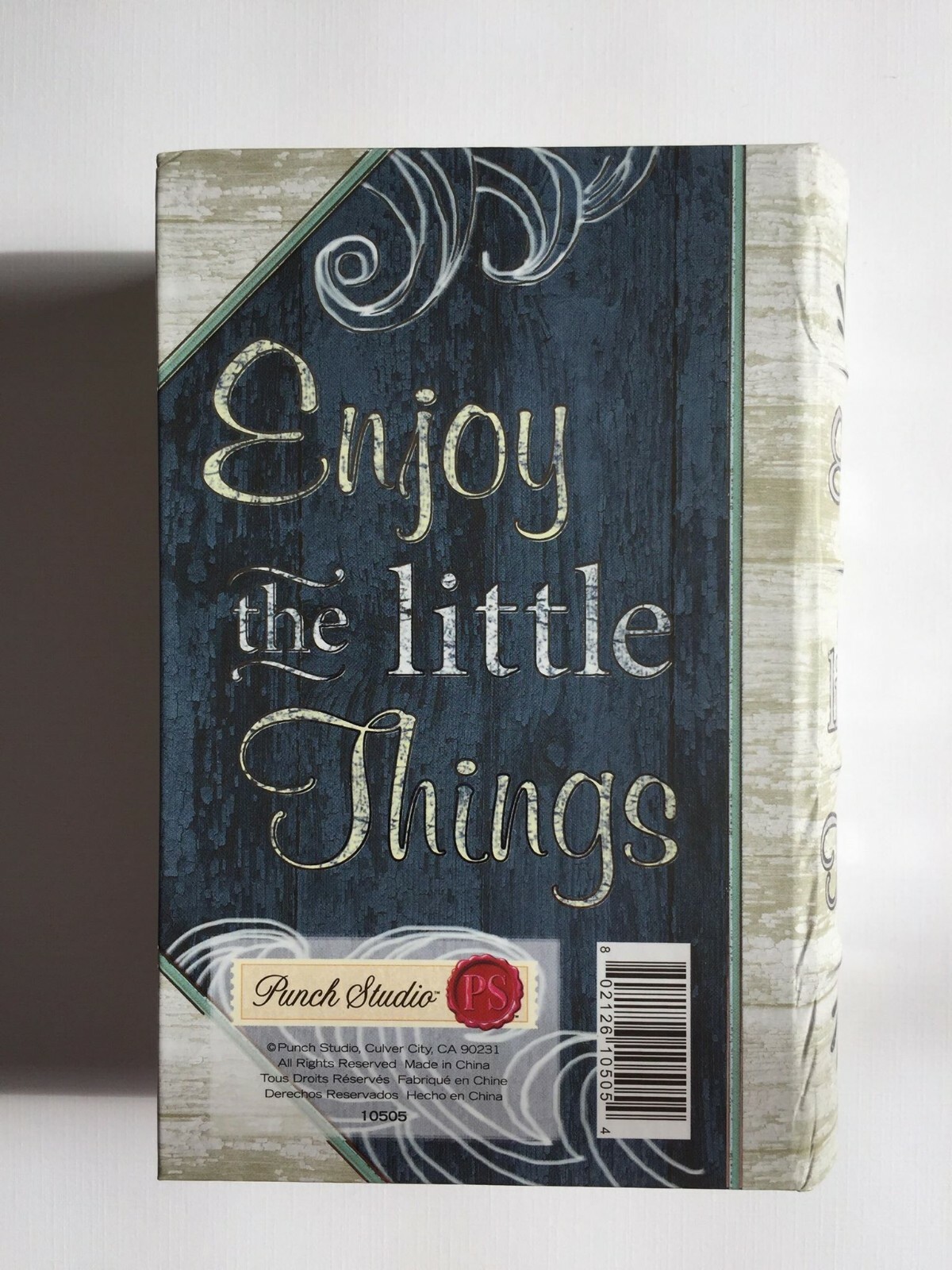 STASH BOX. PUNCH STUDIO. Faux Book. Box. SAFE. STORAGE. decoupage. Gift. EASTER.