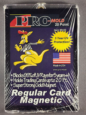 10x Pro Mold MH20 Original 20pt Magnetic Card Holder One Touch  -Made in USA!