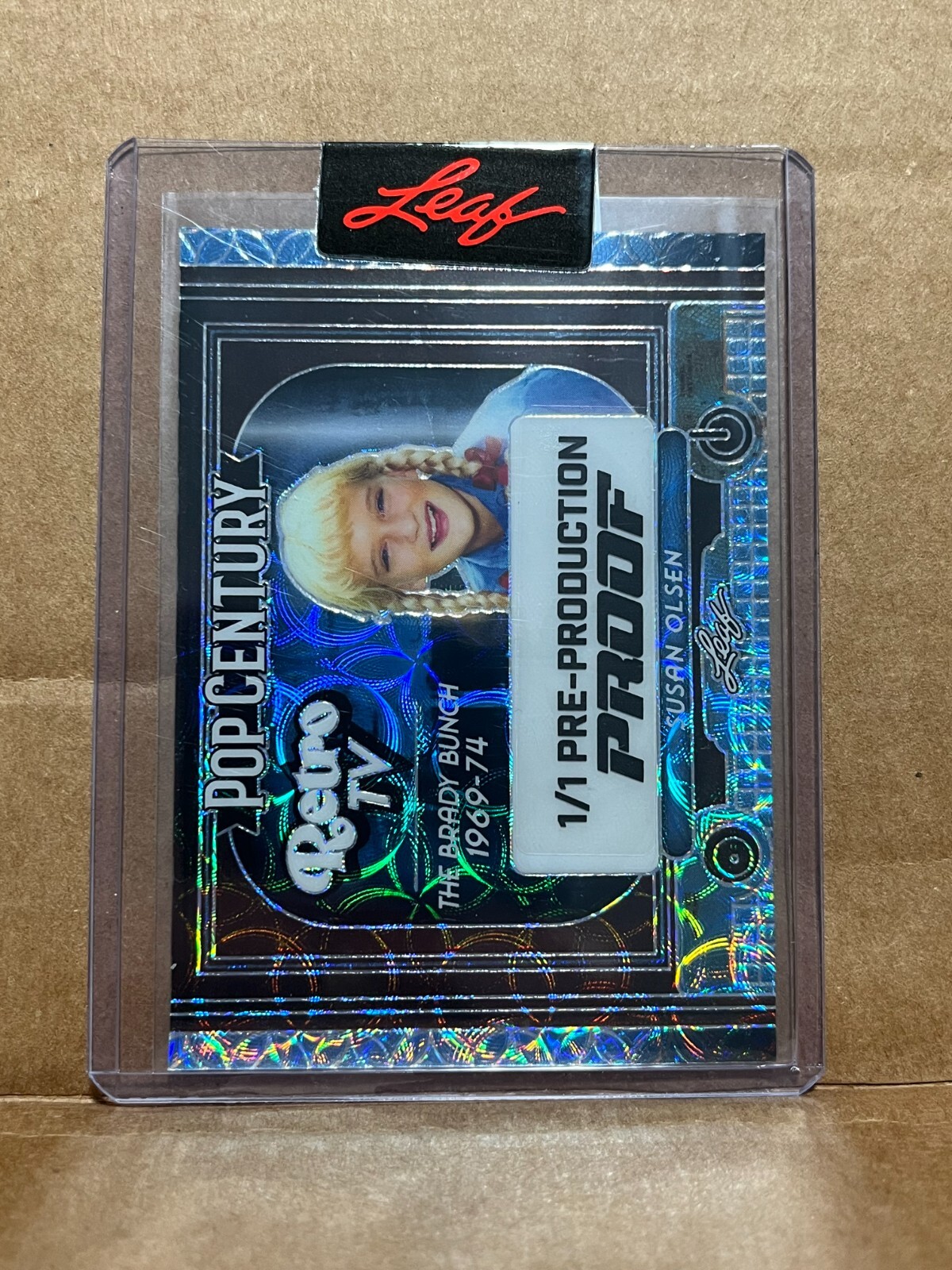 Susan Olsen 2024 Leaf Pop Century 1/1 Pre Production Proof
