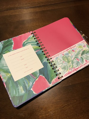 Lilly Pulitzer 17 Month 2018-2019 Planner Agenda Pineapple Gypset Paradise NEW