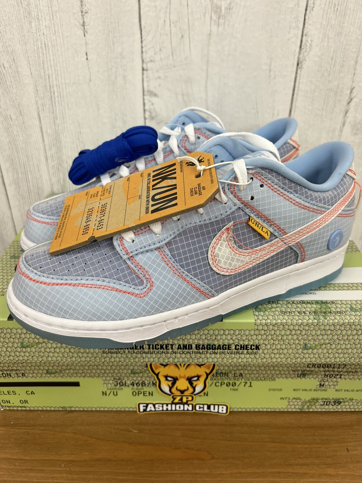 Nike Dunk Low Union Passport Pack Argon MENS DJ9649-400 | eBay Nike Dunk Low Union Passport Pack Argon MENS DJ9649-400 | eBay