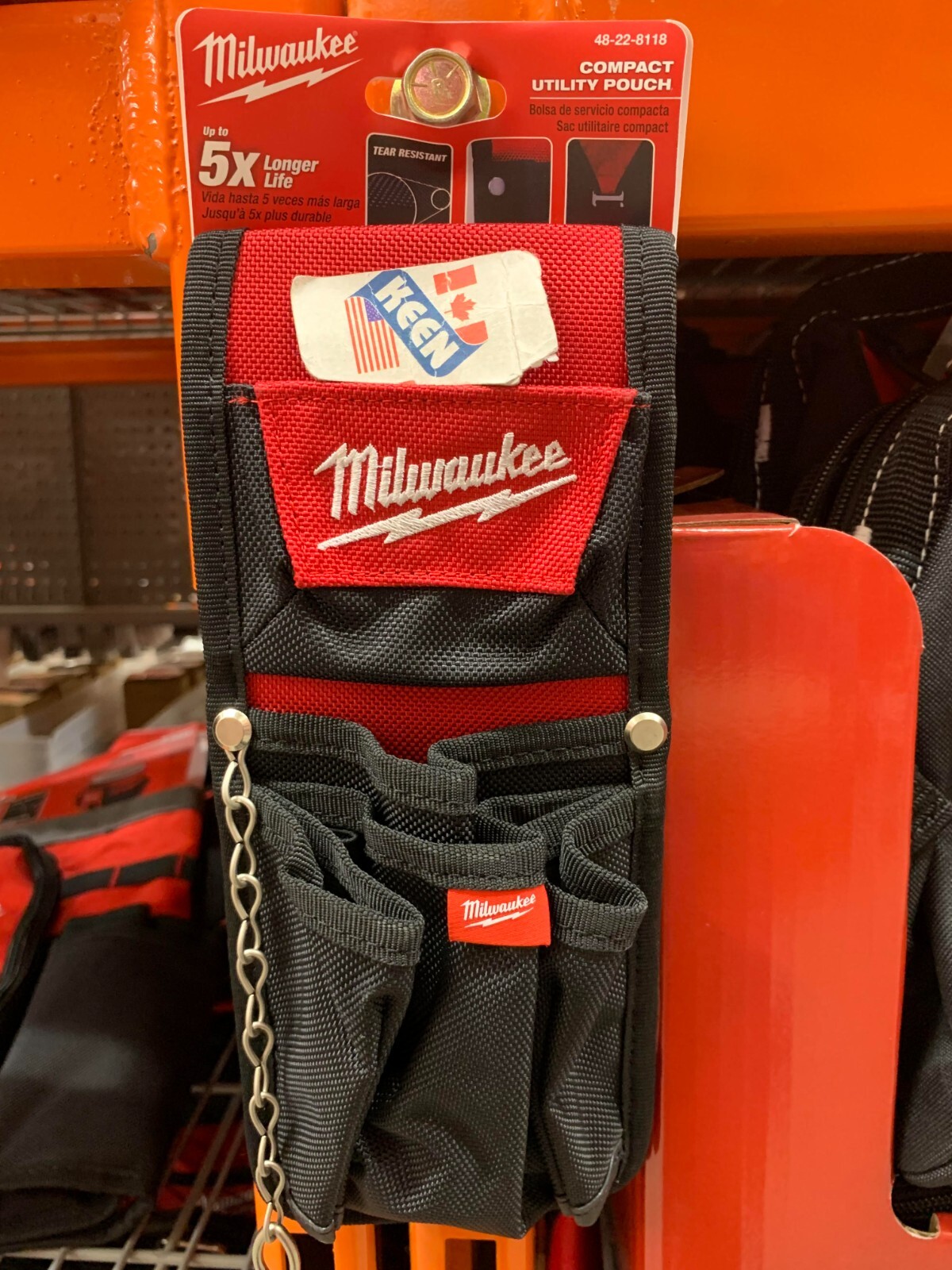 Milwaukee CANADA 7-Pocket Compact Utility Pouch | eBay