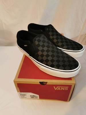 Vans Asher Checkers Black/BLACK - BNIB - UK 7.5