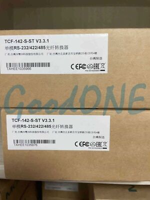 1PC New MOXA TCF-142-S-ST Serial to Single Mode Fiber