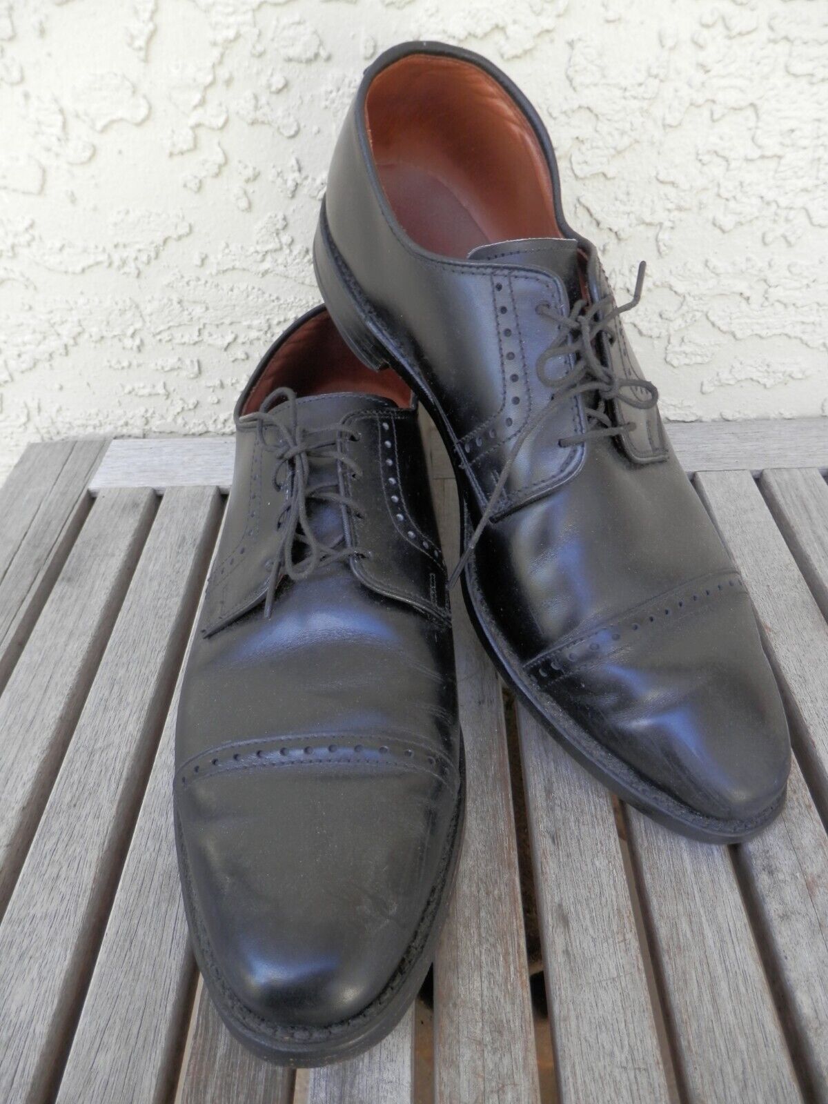 Allen Edmonds Clifton Black Cap Toe Oxford sz 11 D 3308 VGC Allen Edmonds Clifton Black Cap Toe Oxford sz 11 D 3308 VGC