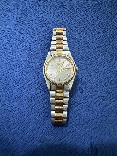 3-2253 SEIKO クォーツ18K 4130-6010レディース腕時計 SEIKO（セイコー）の「SEIKO セイコー / ソーラー クォーツ