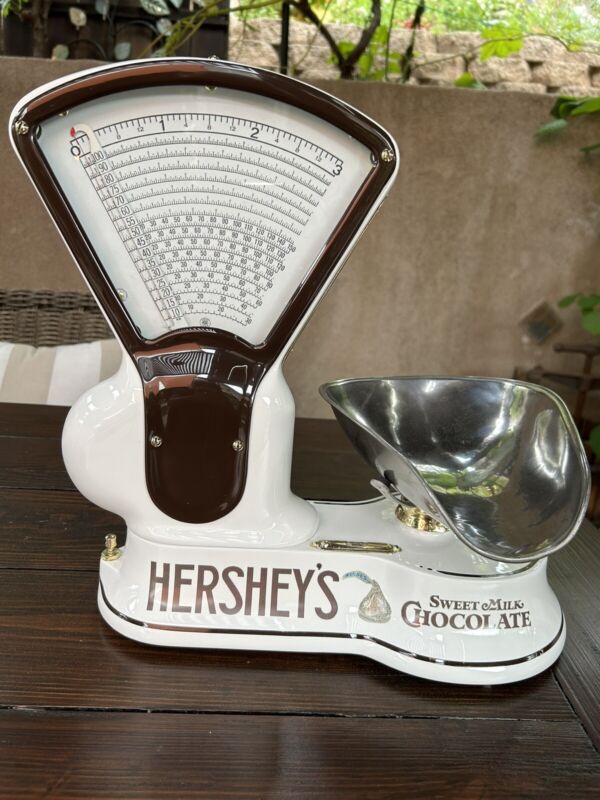 Vintage 1919 3 Lb Toledo Candy Scale  Restored,  Hershey’S Chocolate Themed