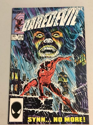 DAREDEVIL #214 NM COPPER AGE MARVEL 1984