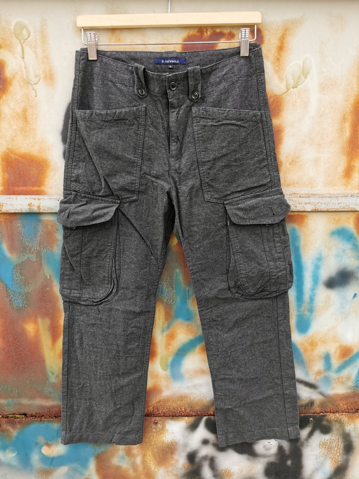 Japanese Brand R.Newbold 3D Pocket Ankle Cut Cargo Pants | eBay