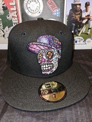 Exclusive Houston Astros Black Pinky Day Of The Dead 59FIFTY Fitted 7   