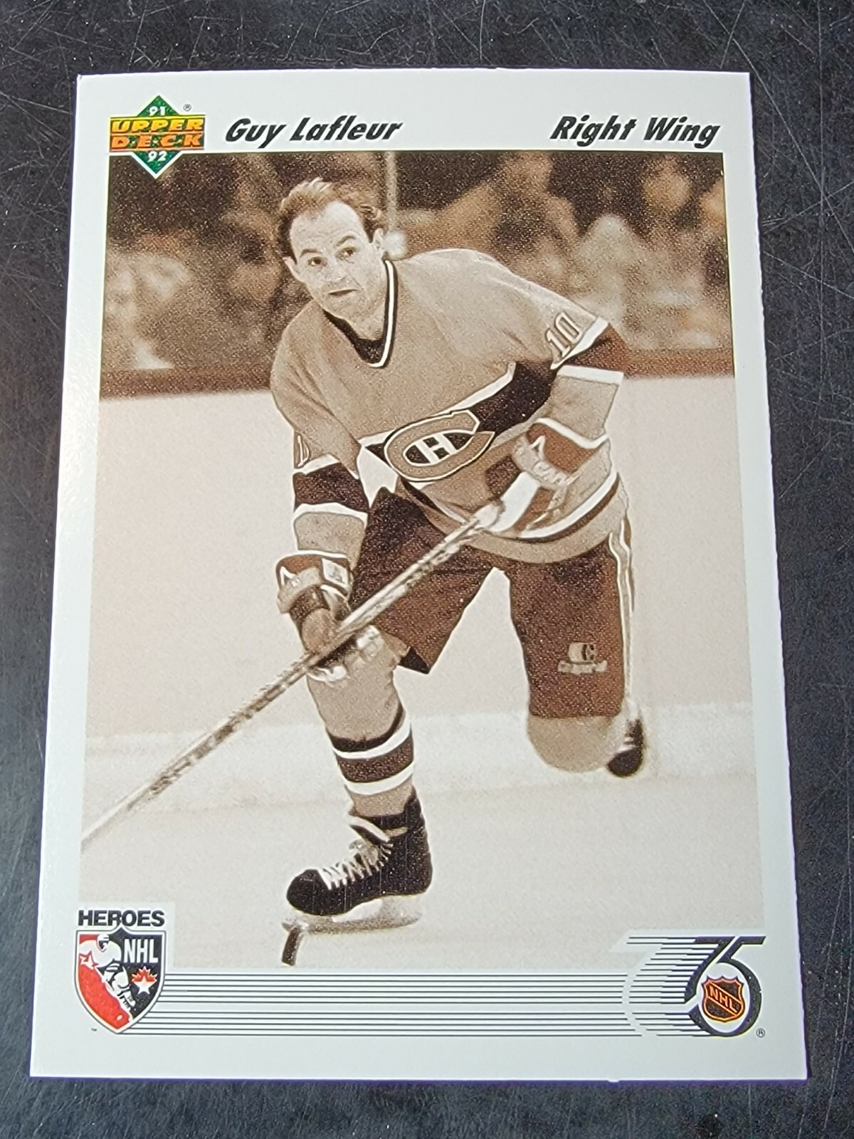 1991-92 Upper Deck Hockey #638 Guy Lafleur | eBay