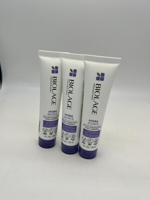 3X Matrix Biolage Hydra Source Blow Dry Shaping Lotion 1 Oz Each Travel Size NEW