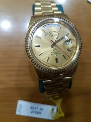 Pre-owned West End Watch Co. West End 5027.35.2708r Oyster Automatic Acrylic Crystal Swiss Unisex Rare Watch