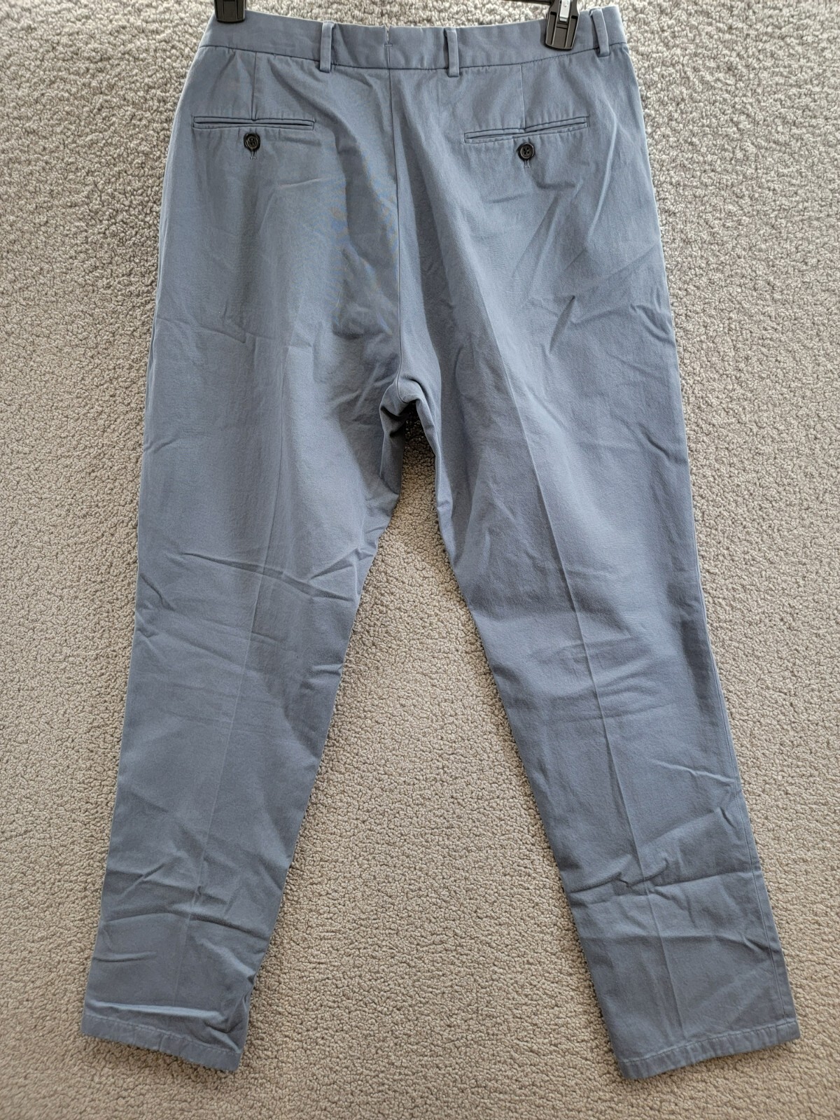 Polo Ralph Lauren Stretch Chino Garment Dyed Regular Fit Pants Men's 36x33 Slate - Picture 13 of 17