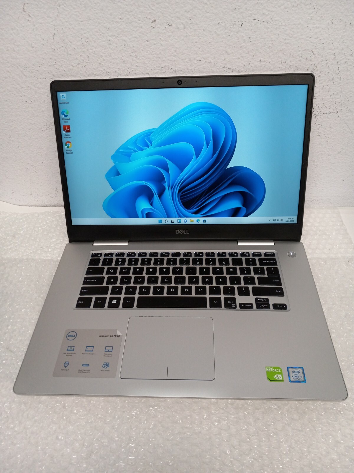 Dell Inspiron 15 7000 Intel Core i5-8265U 1.6GHz 8GB 1TB HD Dell Inspiron 15 7000 Intel Core i5-8265U 1.6GHz 8GB 1TB HD