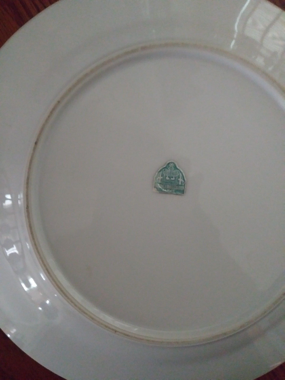 Vtg 25th Wedding Anniversary Plate Silver Border Original Arnart Creation Japan