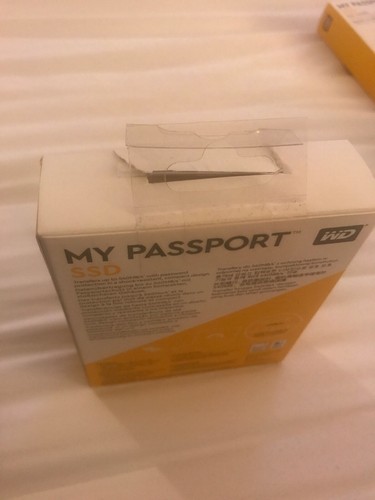 NEW WD My Passport 256 GB Portable External Solid State SSD USB Drive 540MB/s