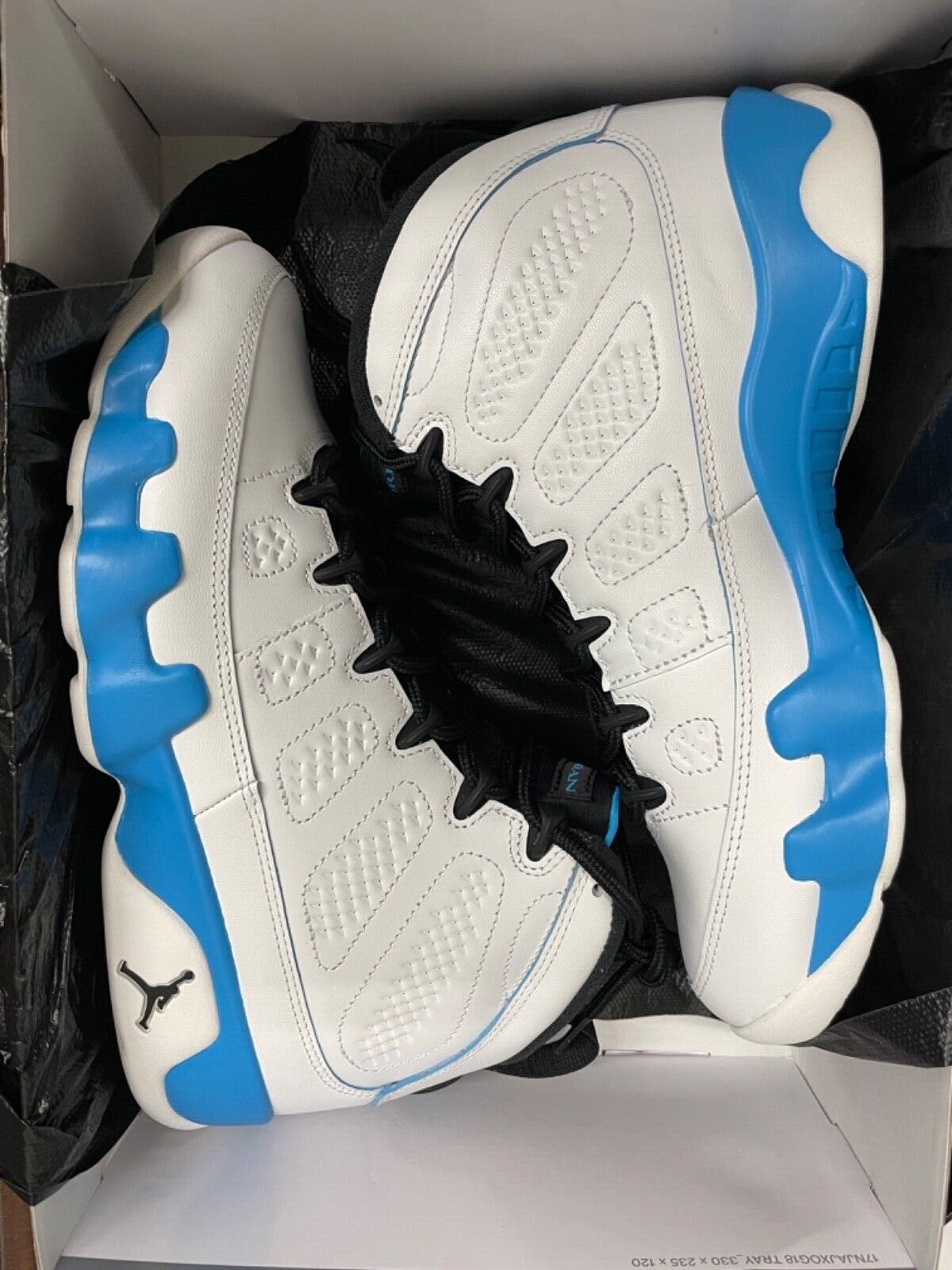Sz 8-14 2024 Nike Air Jordan 9 Retro Powder Blue Summit Sz 8-14 2024 Nike Air Jordan 9 Retro Powder Blue Summit