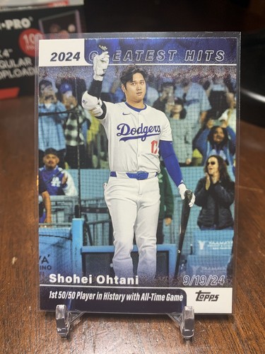 2025 Topps Series 1 Shohei Ohtani #GH-25 50/50 2024 Greatest