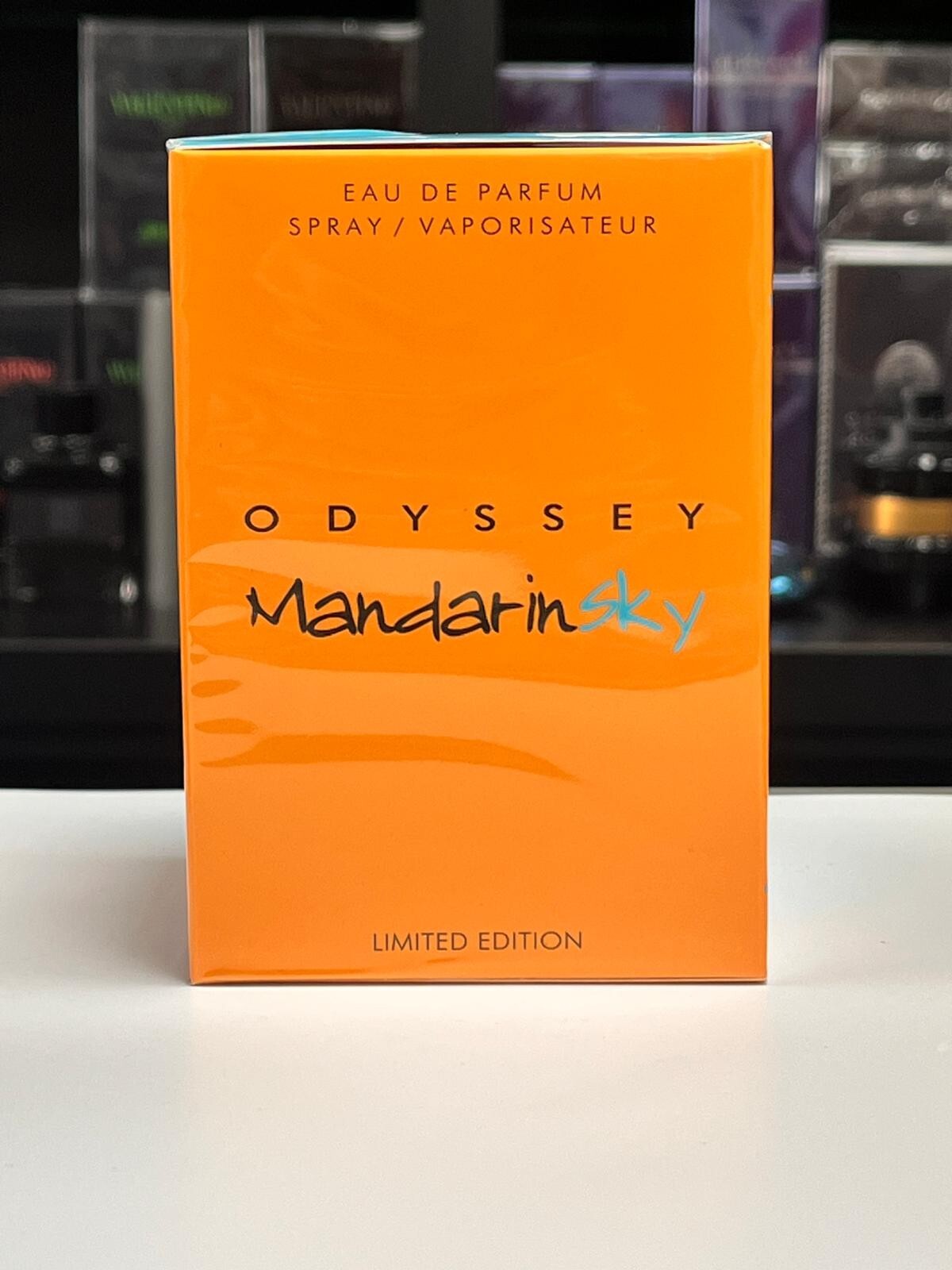 香水(男性用) Armaf Odyssey Mandarin Sky Armaf Odyssey Mandarin Sky Eau De Parfum Spray for Men 6.7