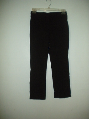 Dressy black capri online pants