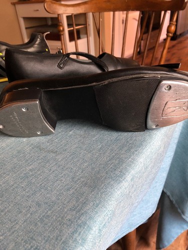Character Black Tap Shoes by Revolution Adult Size 6 .5