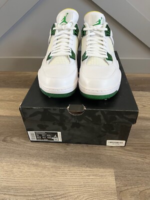 Jordan 4 - Metallic Green - Golf Masters Tournament 2021 - Size 14