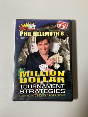 Phil Hellmuth s Million Dollar Tournament Strategies DVD Poker