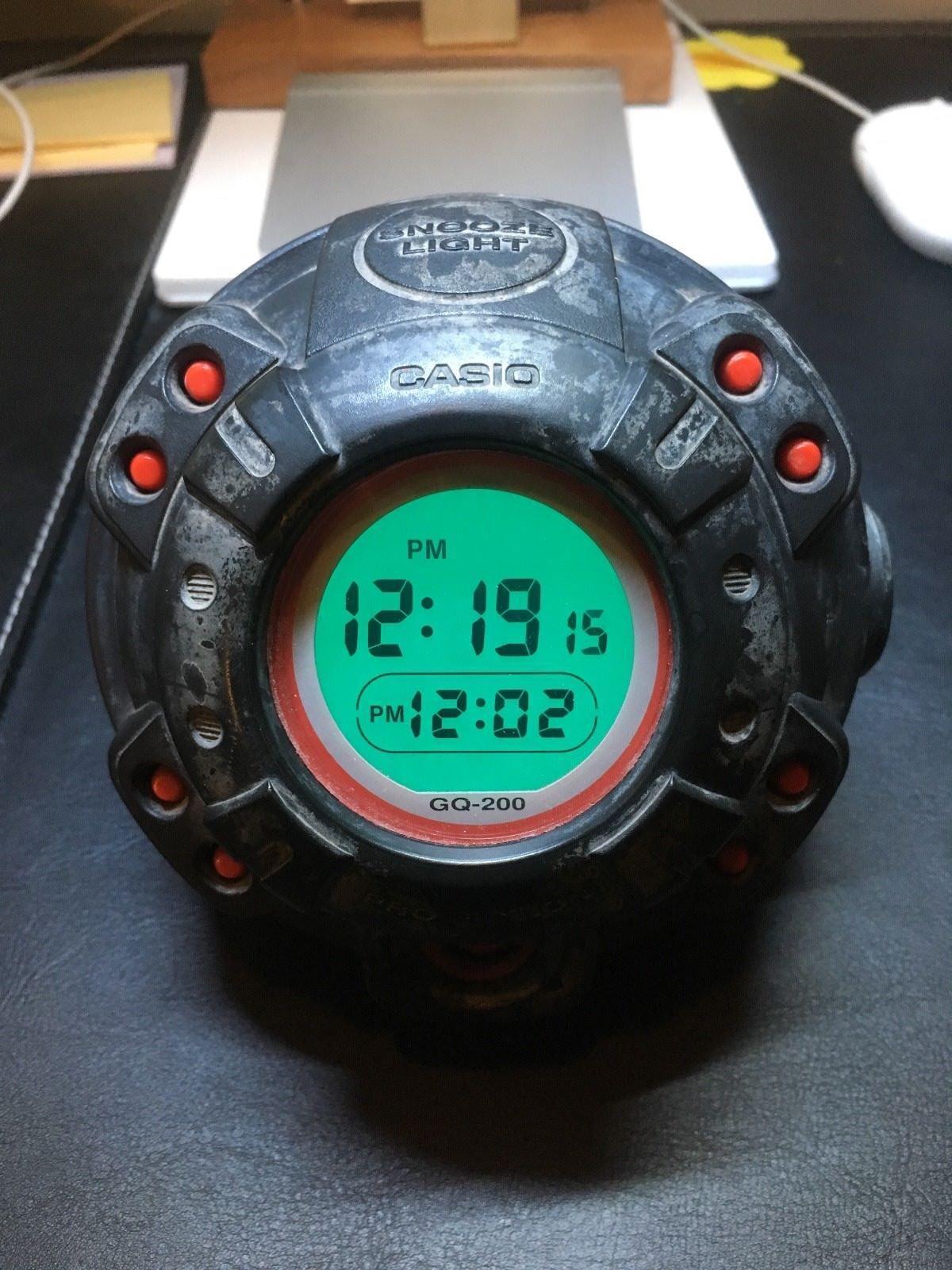 G-SHOCK PROTECTION GQ-200 CASIO カシオ 目覚まし時計 G G-SHOCK PROTECTION GQ-200 CASIO カシオ 目覚まし時計 G