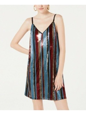 

КАК ВЫ ЖЕЛАЕТЕ женское вечернее платье в синюю полоску на бретельках с V-образным вырезом Размер, Синий