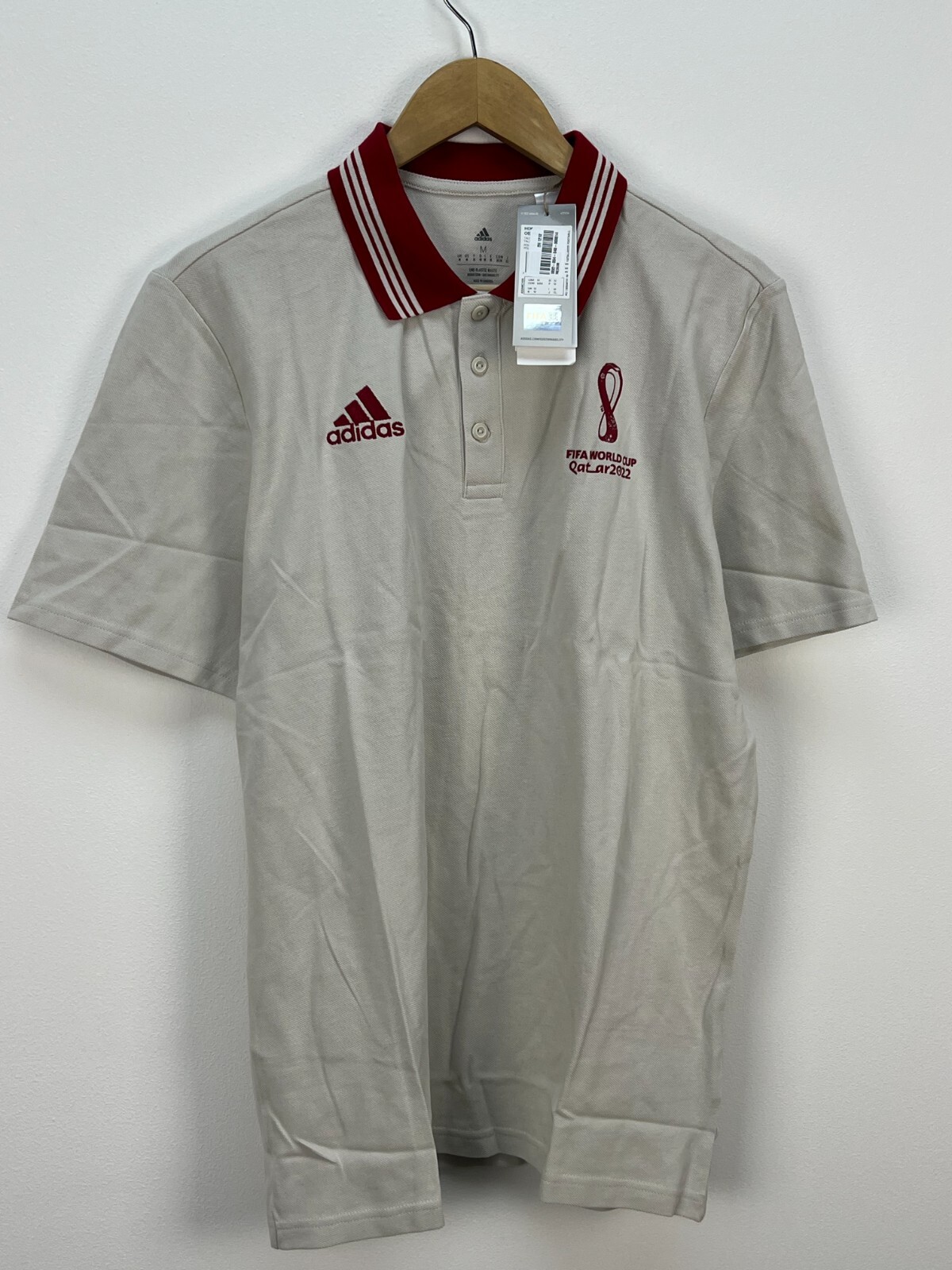 Adidas Fifa World Cup 2022 Quatar Football Soccer Polo Shirt