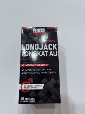 *Force Factor Dietary Supplement Vitality for Men, 30 Caps Exp 08/2025