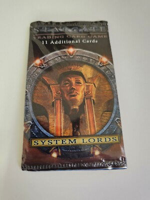 Stargate TCG / CCG System Lords Booster Pack NEW FACTORY SEALED