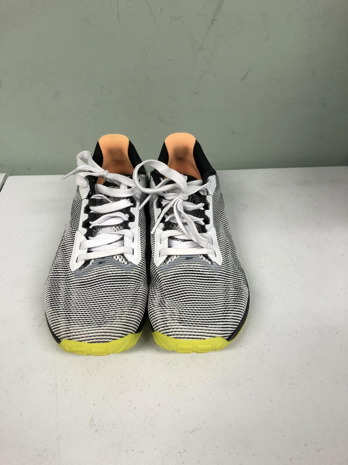 Reebok Women's Nano X1 Grit Sneaker H02865 White/Core Black/Pink Size 8.5M