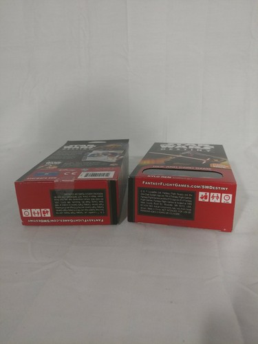 Star Wars Destiny Dice Card Game Starter LOT Rey Kylo Ren NEW Fantasy Flight Set