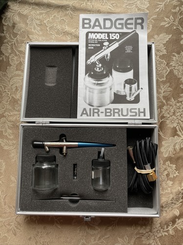Badger 150-4 Airbrush Unused Original Wood Box Model 150
