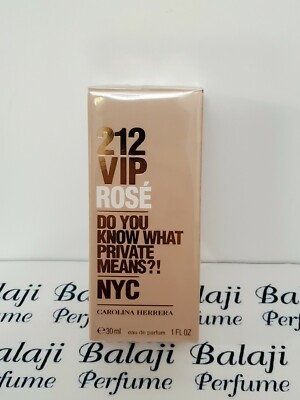 212 Vip Rose by Carolina Herrera Eau de Parfum Spray 1 oz